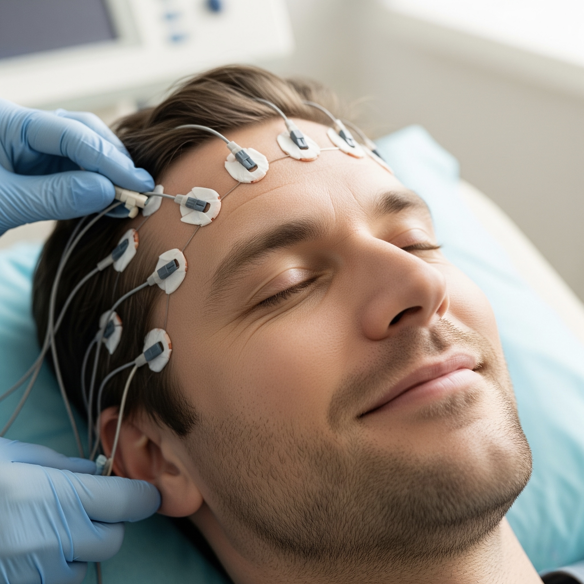 Neurophysiology lab at Riviera Institute of Neurology in Kozhikode